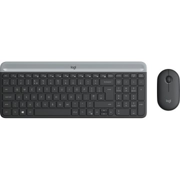Teclado Logitech Mk470 Slim Combo Negro P n  920-009198
