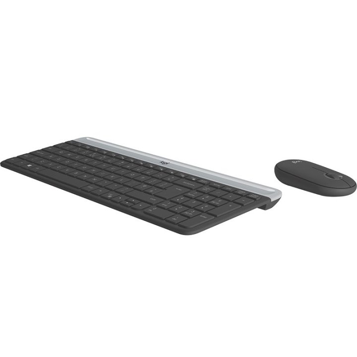Teclado Logitech Mk470 Slim Combo Negro P n  920-009198