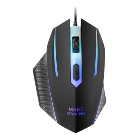 Teclado Mouse Headset Y Alfombrilla Mars Gaming Mcp124proes H-mech Rgb 3200dpi Negro