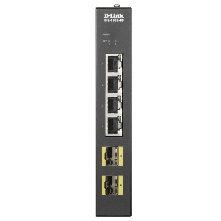 Switch Industrial D-link Dis-100g-6s Sin...
