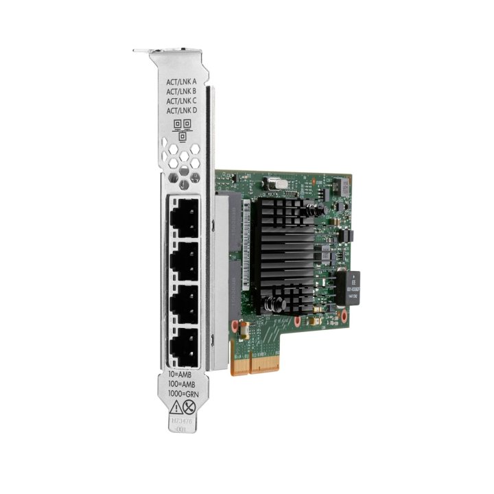 Tarjeta De Red Hp I350-t4 Pcie 2.0x4 Gigabyte Ethernet