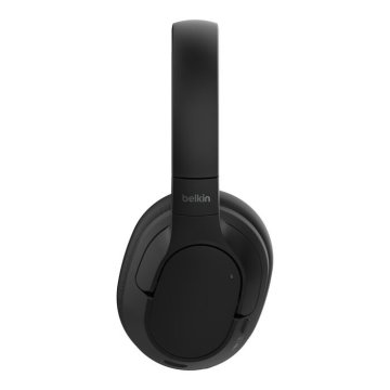 Headset Bluetooth Belkin Aud008hqbk Circumaural Con Cancelacion Ruido, Carga Usb-c Negro 2
