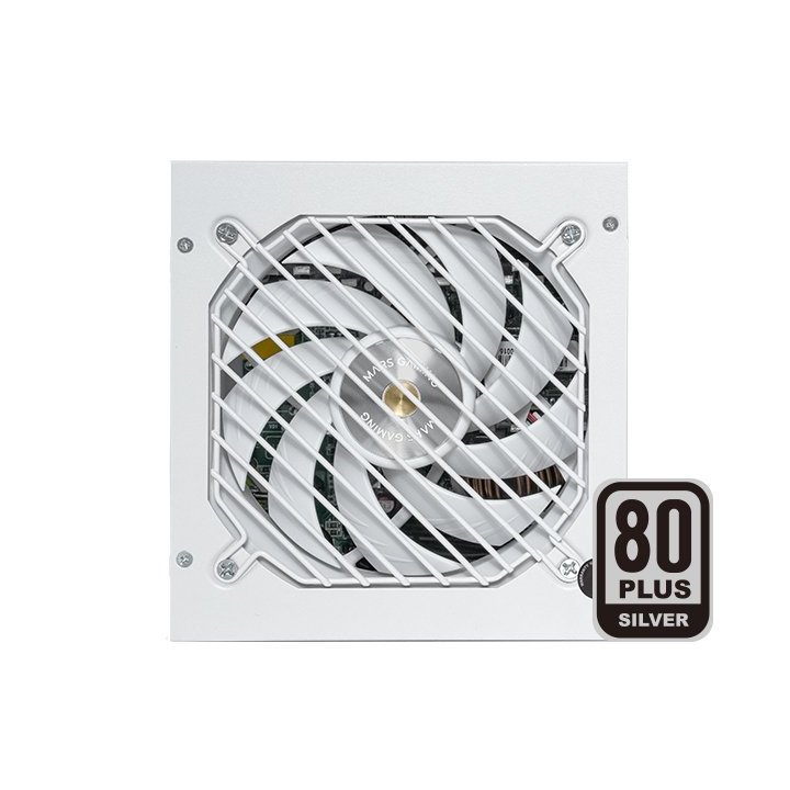 Fuente De Alimentacion Mars Gaming 750w Mpze750si Extreme Silence 80 Plus Silver Blanco