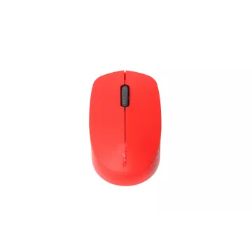 Mouse Rapoo Wireless Y Bluetooth M100 Silent 2.4g Ghz Bt 4.0 Usb 3.0 3 Botones 1300 Ppp Rojo