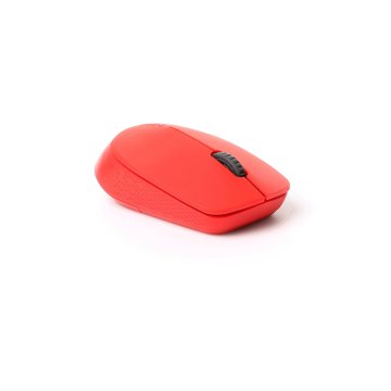 Mouse Rapoo Wireless Y Bluetooth M100 Silent 2.4g Ghz Bt 4.0 Usb 3.0 3 Botones 1300 Ppp Rojo 2