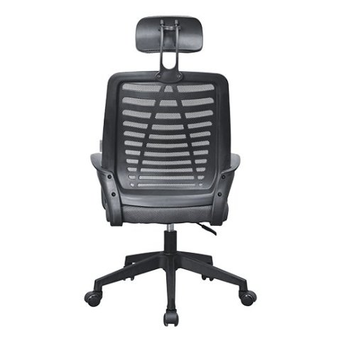 Silla Ergonomica Mars Gaming Mgcergobbk Negro Respaldo En Malla Transpirable Reposacabezas Ajustable