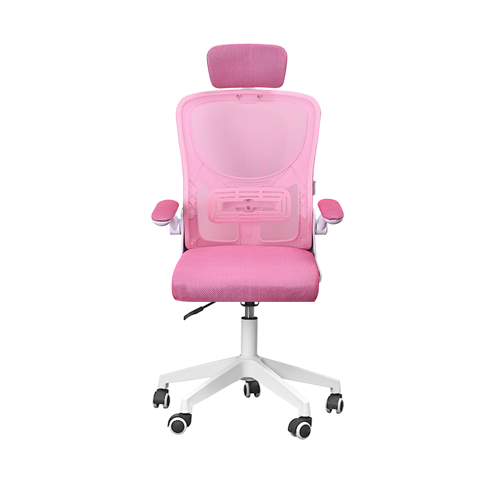 Silla Ergonomica Mars Gaming Mgcergopluswpk Rosa Y Blanco Malla Transpirable Reposacabezas Reposabrazos Ajustable