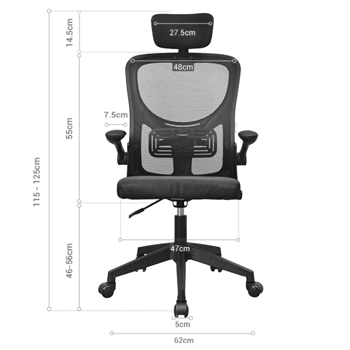 Silla Ergonomica Mars Gaming Mgcergoplusw...