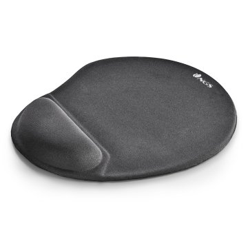 Alfombrilla Ngs Kilimgel Egonomica Con Soporte Para La Muñeca Base Antideslizante 
 Negra 2