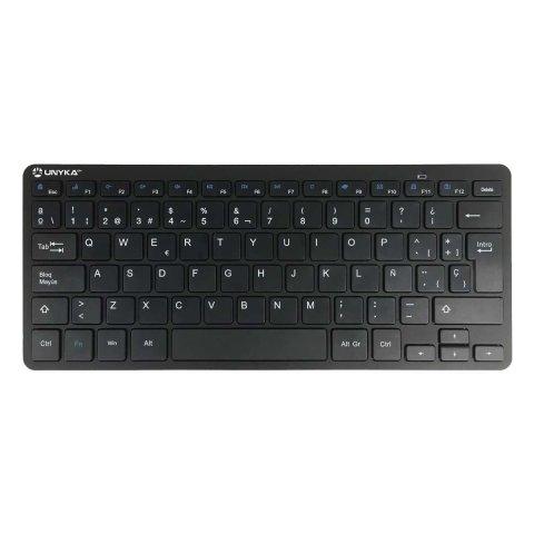 Teclado Y Mouse Unykach Wireless Mk288 Pro Nano Compacto 1200dpi 2.4g Negro