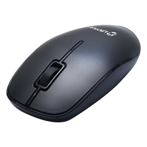 Teclado Y Mouse Unykach Wireless Mk288 Pro Nano Compacto 1200dpi 2.4g Negro