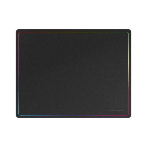 Alfombrilla Mars Gaming Mmp124 Superficie Nano-textil Diseño Rainbow 360x260mm Color Negro