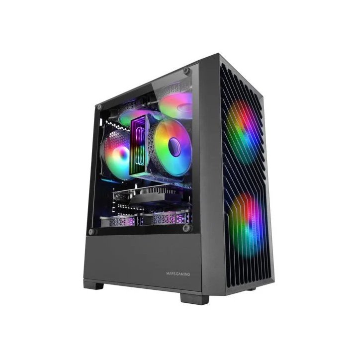 Caja Microatx Gaming Mars Gaming Mcvortex...