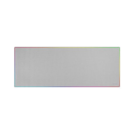 Alfombrilla Mars Gaming Mmp124w Superficie Nano-textil Diseño Rainbow 880x330mm Color Blanco