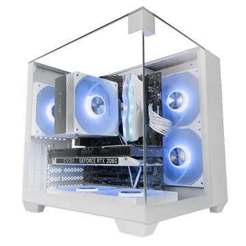 Caja Microatx Gaming Mars Gaming Mcvisionmw Triple...
