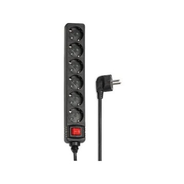 Regleta Alimentacion Hama Con 6 Tomas Interruptor 1,4m...
