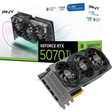 Vga Pny Geforce Rtx 5070 Ti Oc 16gb Ddr7 3xdp 1xhdmi 2.3...