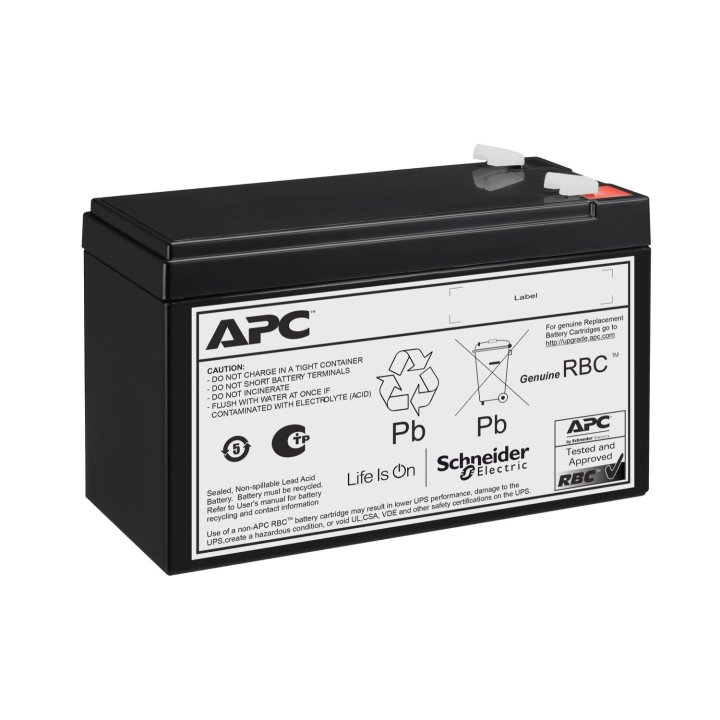Batería De Repuesto Apc Apcrbc175 Para Modelo Easy Interactivo Bvx1200