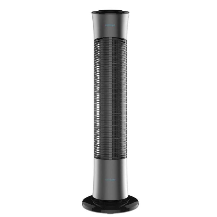 Ventilador Cecotec Energysilence 7090 Skyline Tower Fan 76cm De Altura 45w 3 Velocidades Diseño Elegante Gris - Oferta_moving