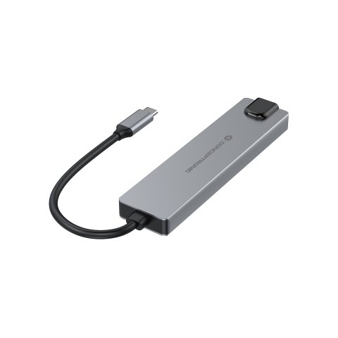 Docking Usb-c 6-in-1 Conceptronic 1xhdmi 4k 2xusb-a  3.1 1xusb-c 2xusb-c Pd140w 1xrj45 Giga