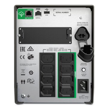 Sai Apc Smt1000ic Smart Ups 1500va 1000w 230v 8xiec Formato Torre Smartconnect 2
