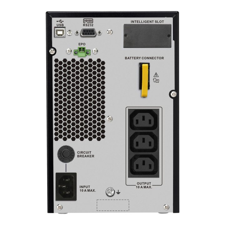 Sai Apc On-line Srv1ki-e Easy Ups 1000va 900w 230v 3xiec Formato Torre Lcd Ranura Para Tarjeta Inteligente