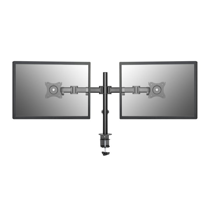 Soporte De Mesa Equip 650115 Para 2 Pantallas 13"-27" De Brazo Inclinable Y Giratorio 360§ Max. Vesa 100x100 Hata 8kg