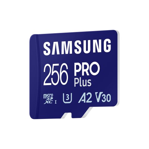 Memoria Sd Micro 256gb Samsung Sdxc Pro Plus Clase V30 Con Adaptador A Sd Mb-md256sa eu
