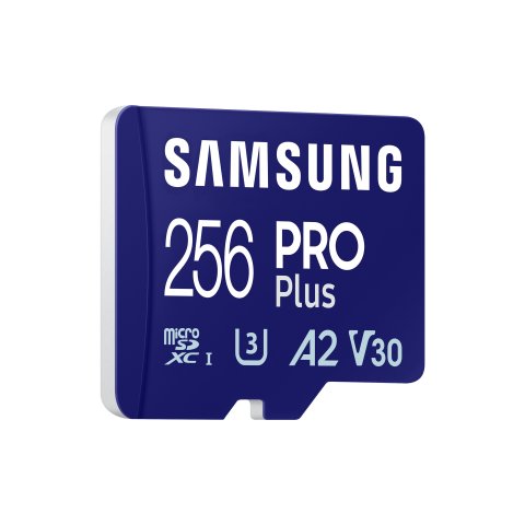 Memoria Sd Micro 256gb Samsung Sdxc Pro Plus Clase V30 Con Adaptador A Sd Mb-md256sa eu