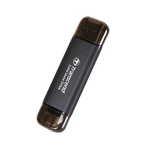 Memoria Usb-c usb-a 256gb Transcend Ssd Usb 10gbps (escritura 950mb s) Ts256gesd310c