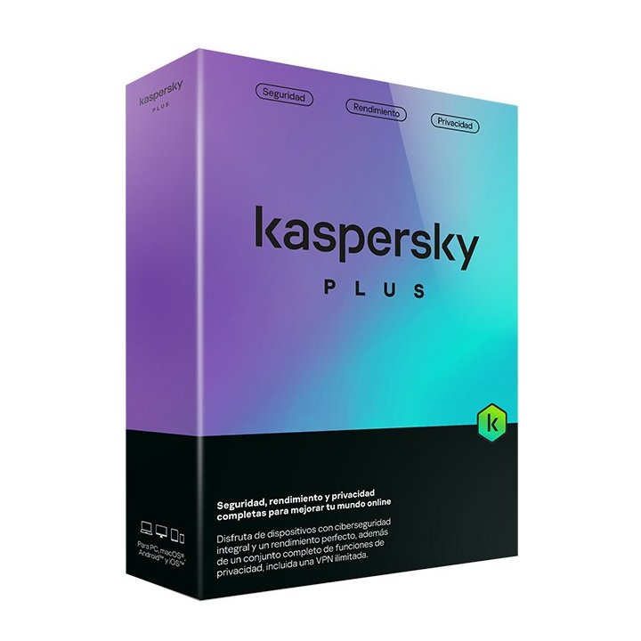 Kaspersky Antivirus Plus 1 Dispositivos 1 Año Box Con Cardholder