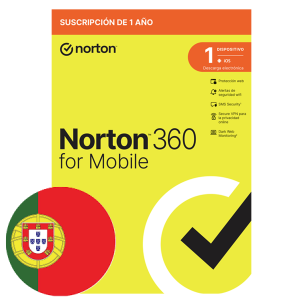 -norton 360 Mobile Portugues 1 User 1 Device 12mo **l....