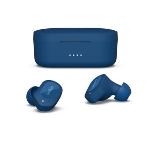 Headset Intrauditivo Bluetooth Belkin Auc005btbl True Wireless Soundform Play Azul Blue 2