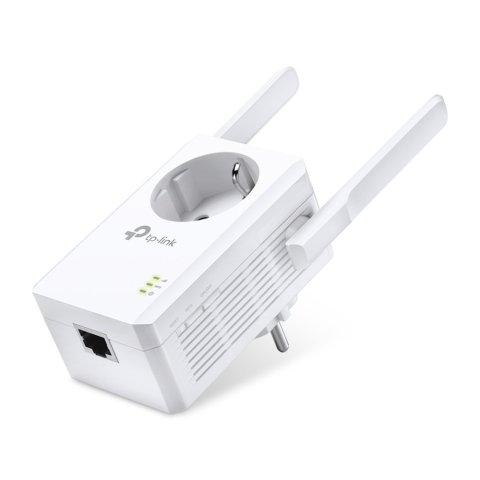 Range Extender Wifi Tp-link Wa860re De Pared 300mb Passthrough 1pto Lan Wps 2 Antenas Fijas