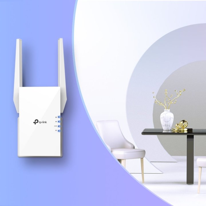 Range Extender Mesh Wi-fi 6 Tp-link Re505x Dualband 300mbps 2.4ghz +1200mbps 5ghz 1p Gigabit 2 Ant