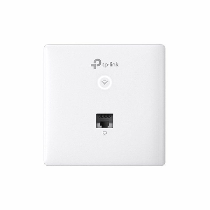 Punto De Acceso Interior Wifi Tp-link Eap115-wall Con Placa De Pared 300mb En 2,4ghz Poe Pasivo 2 Ant. Interna Gestion Centra