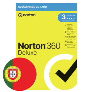 Norton 360 Deluxe 25gb 1 User 3 Device 1year Portugues...