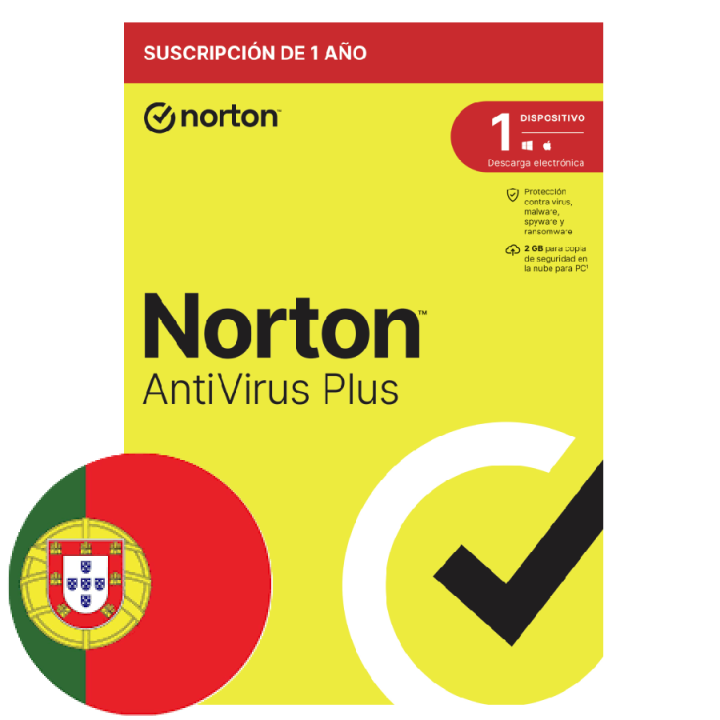 Norton Antivirus Plus 2gb Portugues 1 User 1...