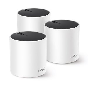 Punto De Acceso Interior Mesh Wifi 6 Tp-link Deco X55 Pack 3u Ax3000 2x2 ht160 2402mbps + 2x2 574mbps 2 Antenas 3p Giga