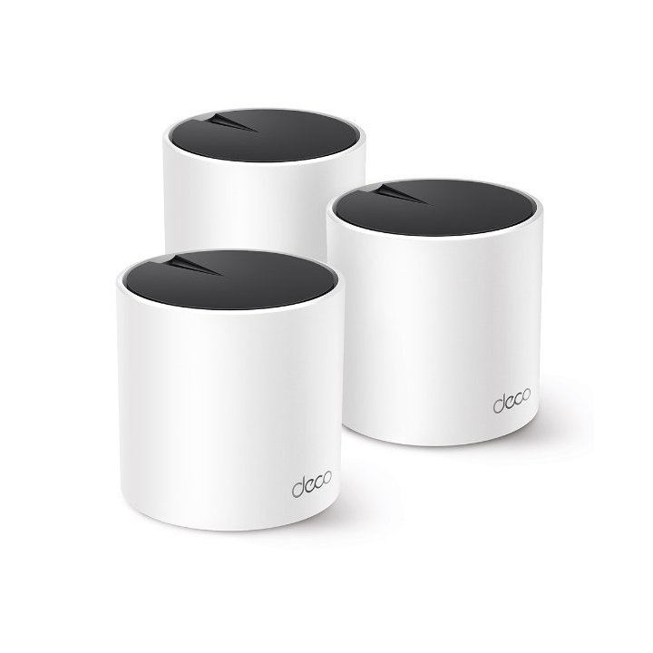 Punto De Acceso Interior Mesh Wifi 6 Tp-link Deco X55 Pack 3u Ax3000 2x2 ht160 2402mbps + 2x2 574mbps 2 Antenas 3p Giga
