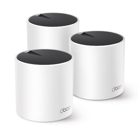 Punto De Acceso Interior Mesh Wifi 6 Tp-link Deco X55 Pack 3u Ax3000 2x2 ht160 2402mbps + 2x2 574mbps 2 Antenas 3p Giga