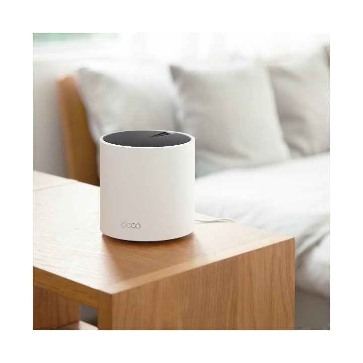 Punto De Acceso Interior Mesh Wifi 6 Tp-link Deco X55 Pack 3u Ax3000 2x2 ht160 2402mbps + 2x2 574mbps 2 Antenas 3p Giga