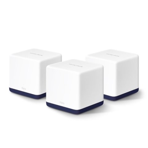Punto De Acceso Interior Mesh Wifi 5 Mercusys Halo H50g (3-pack) Kit De Tres Puntos De Acceso Interior Mesh Con Red Wifi Ac19