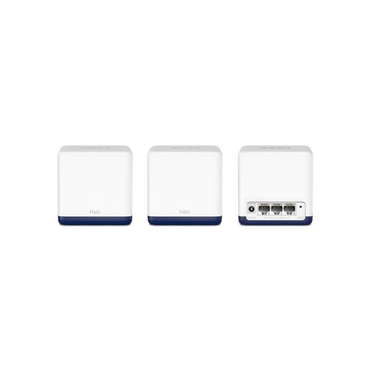 Punto De Acceso Interior Mesh Wifi 5 Mercusys Halo H50g (3-pack) Kit De Tres Puntos De Acceso Interior Mesh Con Red Wifi Ac19