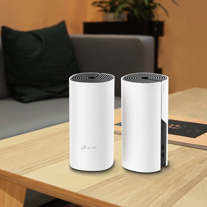 Punto De Acceso Interior Mesh Wifi 5 Tp-link Deco M4 Mesh Ac1200 2uds Cpu Quad Core Bt4.2 2p Giga 2ant Internas Config Asisti