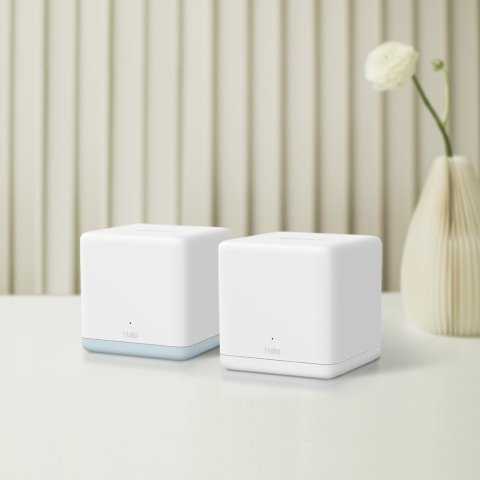 Punto De Acceso Interior Mesh Wifi 5 Mercusys Halo H32g (2-pack) Kit De Dos Ac1200 867mbps 5ghz