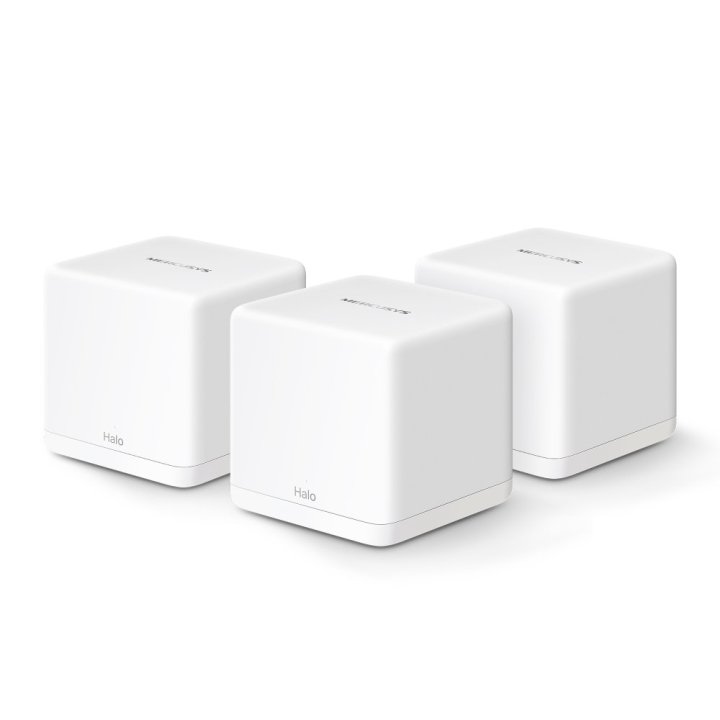 Punto De Acceso Interior Mesh Wifi 6 Mercusys Halo H60x (3-pack) Kit De Tres Puntos De Acceso Interior Mesh Ax1500 Doble Band