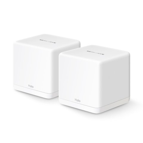 Punto De Acceso Interior Mesh Wifi 6 Mercusys Halo H60x (2-pack) Kit De Dos Puntos De Acceso Interior Mesh Ax1500 Doble Banda