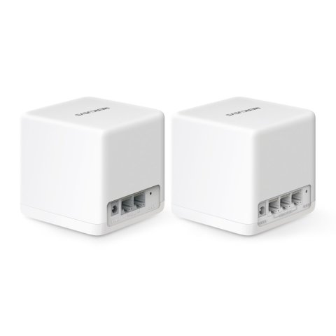 Punto De Acceso Interior Mesh Wifi 6 Mercusys Halo H60x (2-pack) Kit De Dos Puntos De Acceso Interior Mesh Ax1500 Doble Banda
