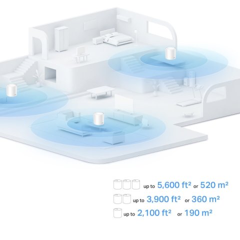 Punto De Acceso Interior Mesh Wifi 6 Tp-link...